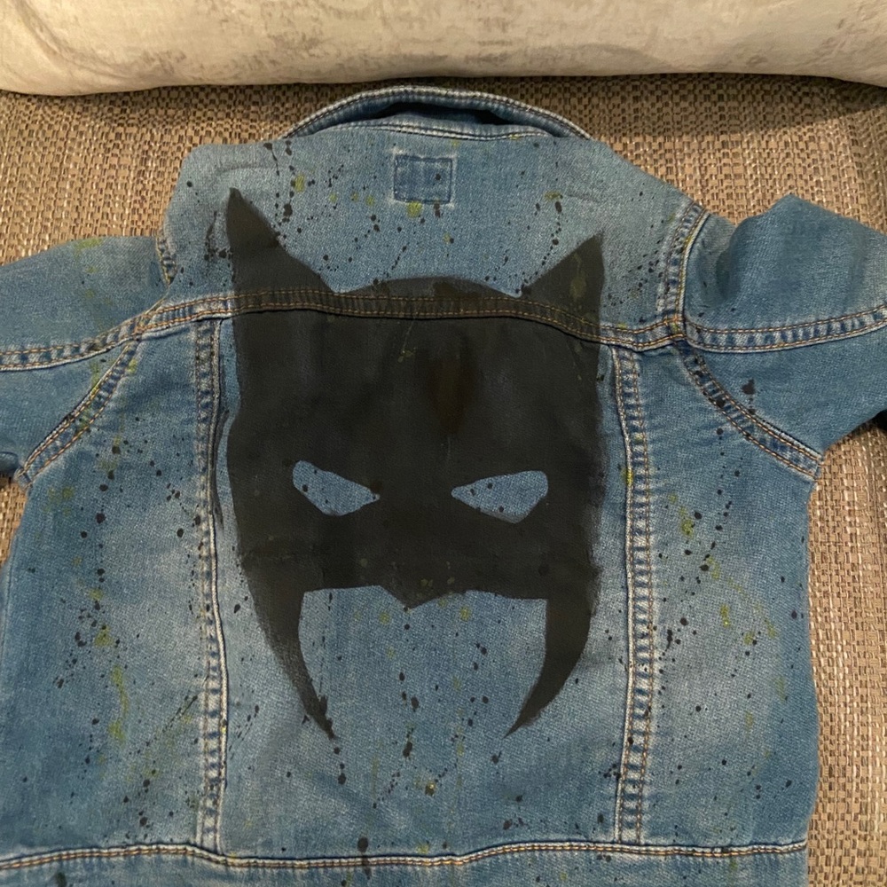 Boy/girl custom make denim jacket